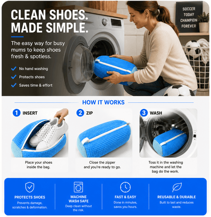 NovaLume™ Shoe Washing Bag