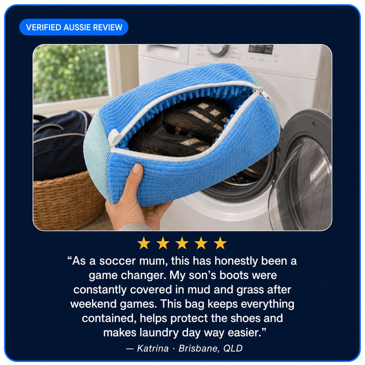 NovaLume™ Shoe Washing Bag