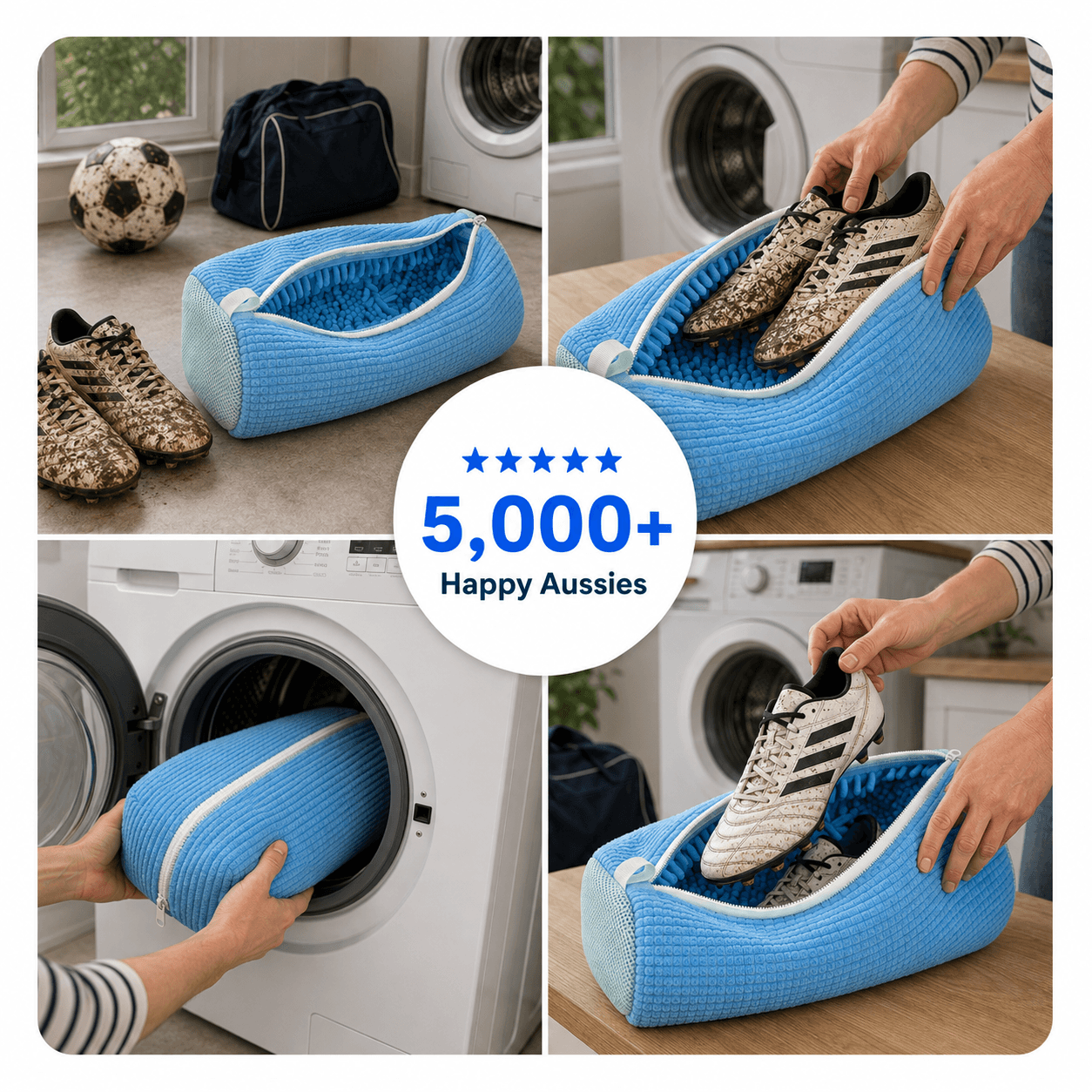 NovaLume™ Shoe Washing Bag